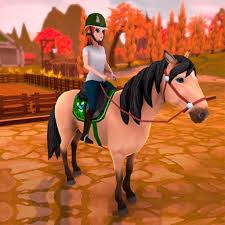 Horse riding tales wild pony Logo